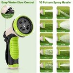 50 ft Stainless Steel Garden Hose with Nozzle