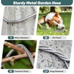 75 FT Garden Hose with 10-Function Nozzle