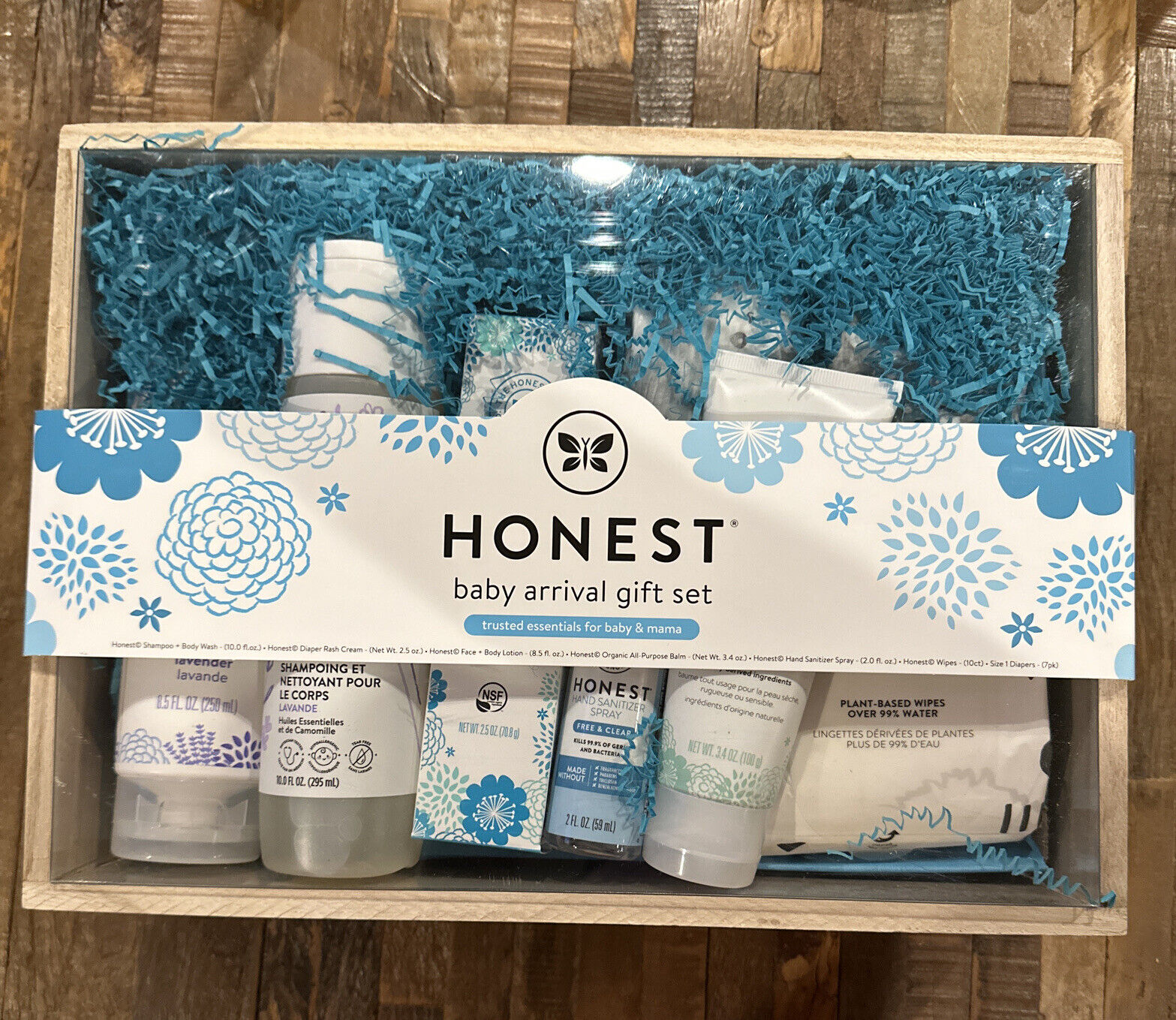 Honest Company Baby Arrival Gift Basket Set