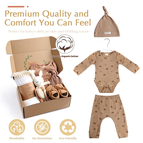 Deluxe Newborn Baby Gift Basket Set