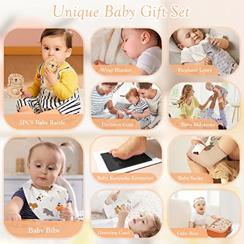 Newborn Baby Gift Basket - 11 Essential Items