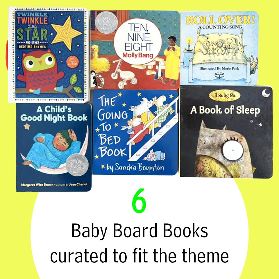 Sweet Dreams Baby Gift Basket with Books