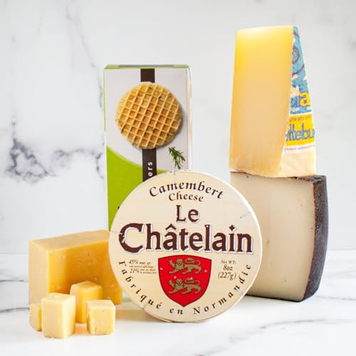 Europe's Finest Gourmet Cheese Assortment - Variety of European Delights