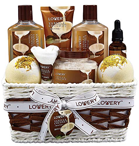 Vanilla Coconut Spa Set - Luxurious Bath & Body Gift