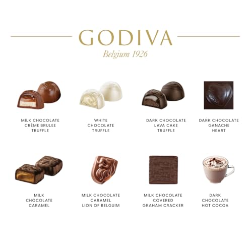 2023 Christmas Godiva Chocolatier Gift Basket - Select Chocolates