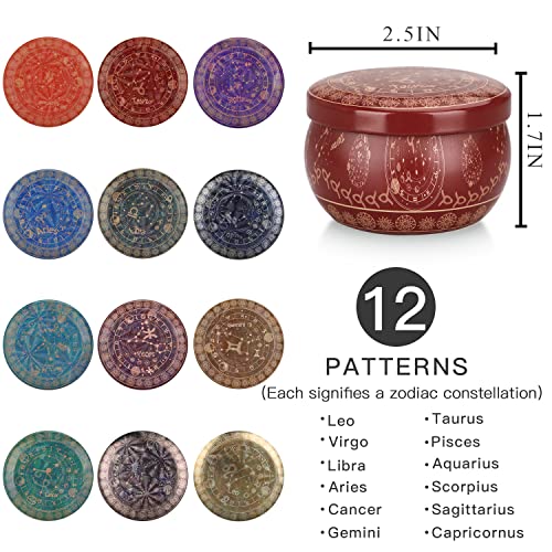 12-Pack Scented Soy Wax Candles Gift Set