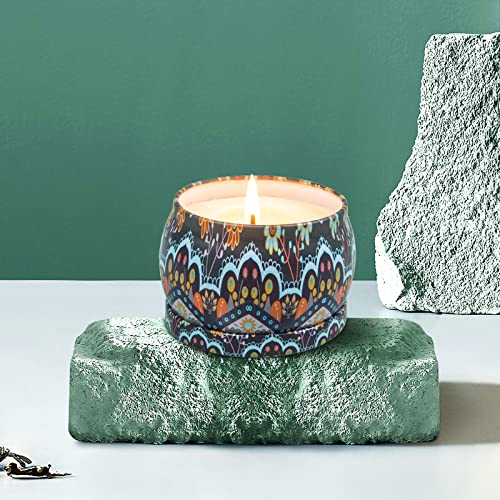 Soy Wax Aromatherapy Candle Gift Set: 4 Scents