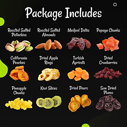 Assorted Nut and Dried Fruit Gift Basket