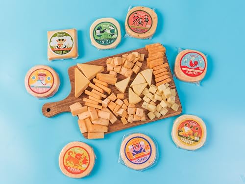 Wisconsin Cheese Brotherhood Gift Box | Assorted Cheeses