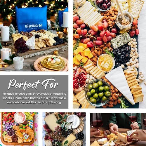 Cheese and Crackers Gift Basket by GiftWorld