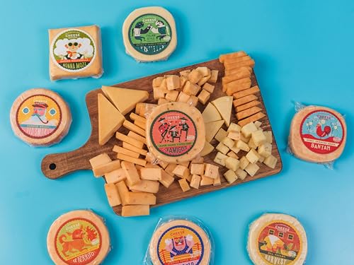 Wisconsin Cheese Brotherhood Gift Box | Assorted Cheeses
