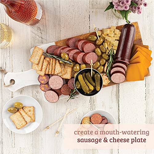 Wisconsin Meat and Cheese Gift Basket - Perfect for Dad