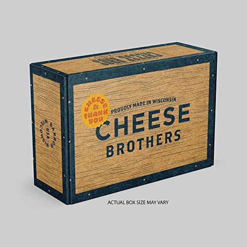 Wisconsin Cheese Brotherhood Gift Box | Assorted Cheeses