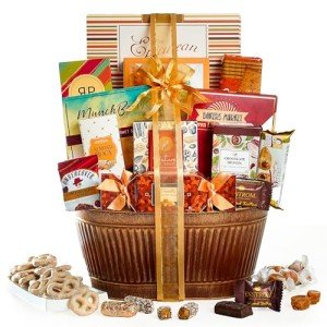 Broadway Basketeers Chocolate Snack Gift Basket - Various Occasions
