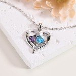 Custom Birthstone Necklace - Perfect Keepsake Gift