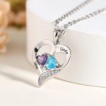 Custom Birthstone Necklace - Perfect Keepsake Gift
