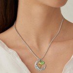 Mom's "Love You to the Moon" Necklace Gift