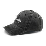 Vintage Mom Life Baseball Cap - Black