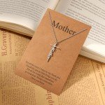 Cross Necklace Gift Basket for Mom's Special Day