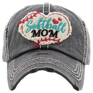 Trendy Distressed Baseball Cap for Women