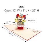 Best Mom Gift Box with 3D Pop-Up Card