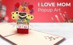 Best Mom Gift Box with 3D Pop-Up Card