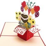 Best Mom Gift Box with 3D Pop-Up Card