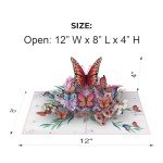 Butterfly Garden 3D Mother’s Day Card