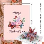 Butterfly Garden 3D Mother’s Day Card