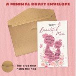 Funny Mother's Day Card for Mom and Bonus Mom