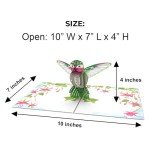 Elegant 3D Hummingbird Mother's Day Card Gift
