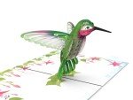 Elegant 3D Hummingbird Mother's Day Card Gift