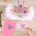 3D Pop-Up Flower Card for Mom & Special Occasions