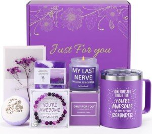 Spa Gift Basket Set: Perfect Birthday Gifts for Her