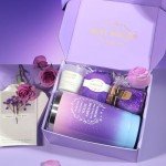 Lavender Spa Gift Basket for Women and Moms