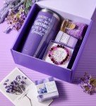 Lavender Spa Gift Basket for Women and Moms