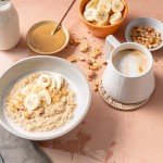 Oatsome Peanut Butter Overnight Oats with Protein