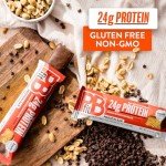 PBfit Chocolate Peanut Butter Protein Bars - 12 Pack