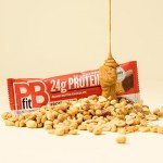 PBfit Chocolate Peanut Butter Protein Bars - 12 Pack