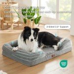 Bedsure Orthopedic Foam Dog Bed for Large Dogs