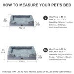 Large Dog Bolster Sofa Bed - Washable & Waterproof