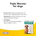Triple Wormer for Medium & Large Dogs (12 Count)