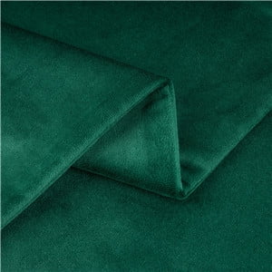 Dark Green Soft Velvet Decorative Throw Pillow, 18