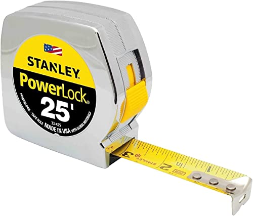 Stanley 25ft Powerlock Professional Tape Measure - X-Foot