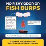 Antarctic Krill Oil Omega-3 Supplements 1250 mg