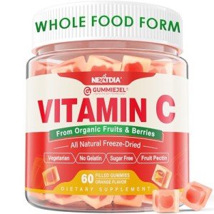 Organic Vitamin C Gummies for Immune Support, 60 Ct