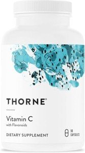 Thorne Vitamin C with Citrus Bioflavonoids - 90 Capsules