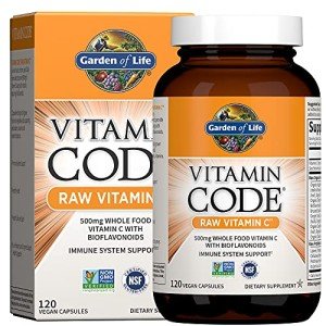 Garden of Life Vitamin Code Raw Vitamin C Capsules