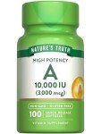 Nature's Truth Vitamin A 10000 IU Softgels, 100 Count