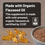 NatureWise Flaxseed Oil 1200 mg for Heart Health